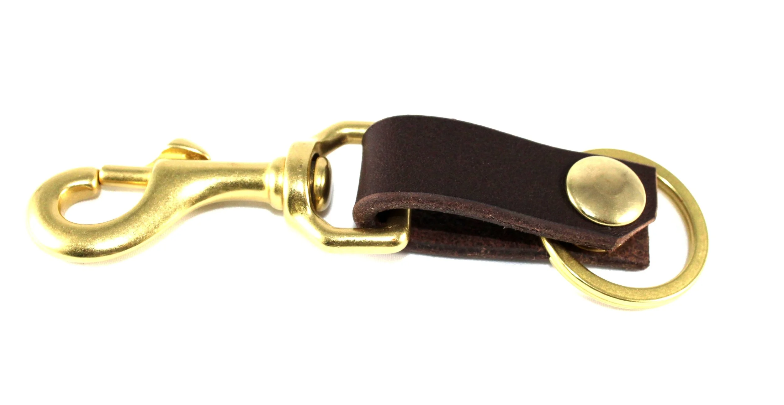 Keychain Fob | Type 2S | Brullen® Company | Brown