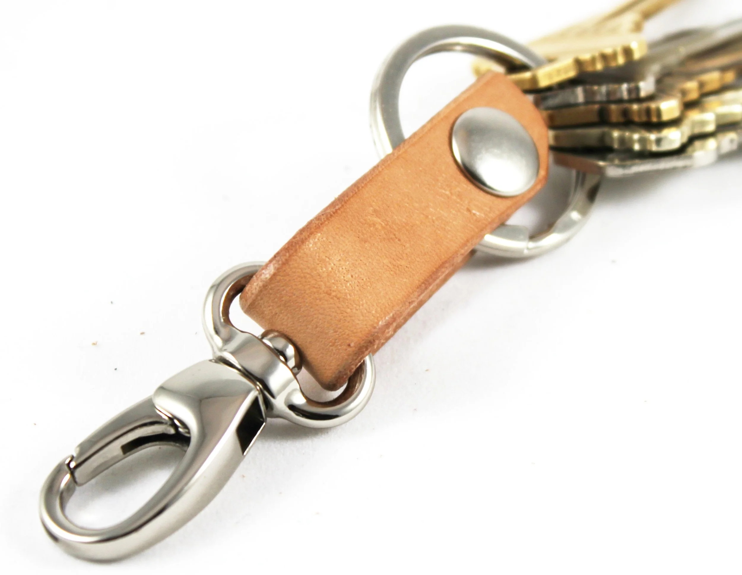 Womens Leather Keyfob Handmade in USA | Brullen Co.