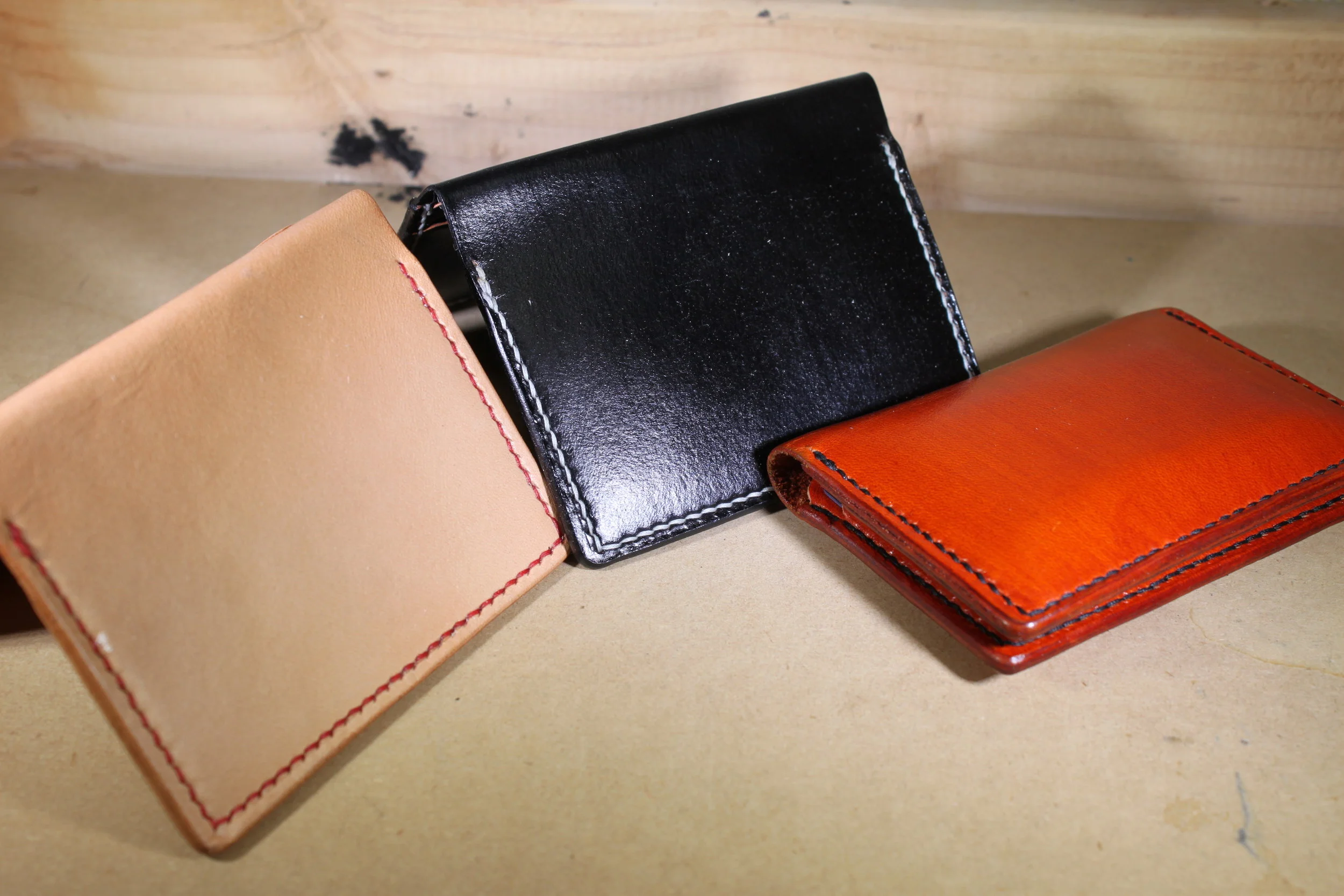Leather Credit Card Wallets | Handmade in USA | Gatto-1