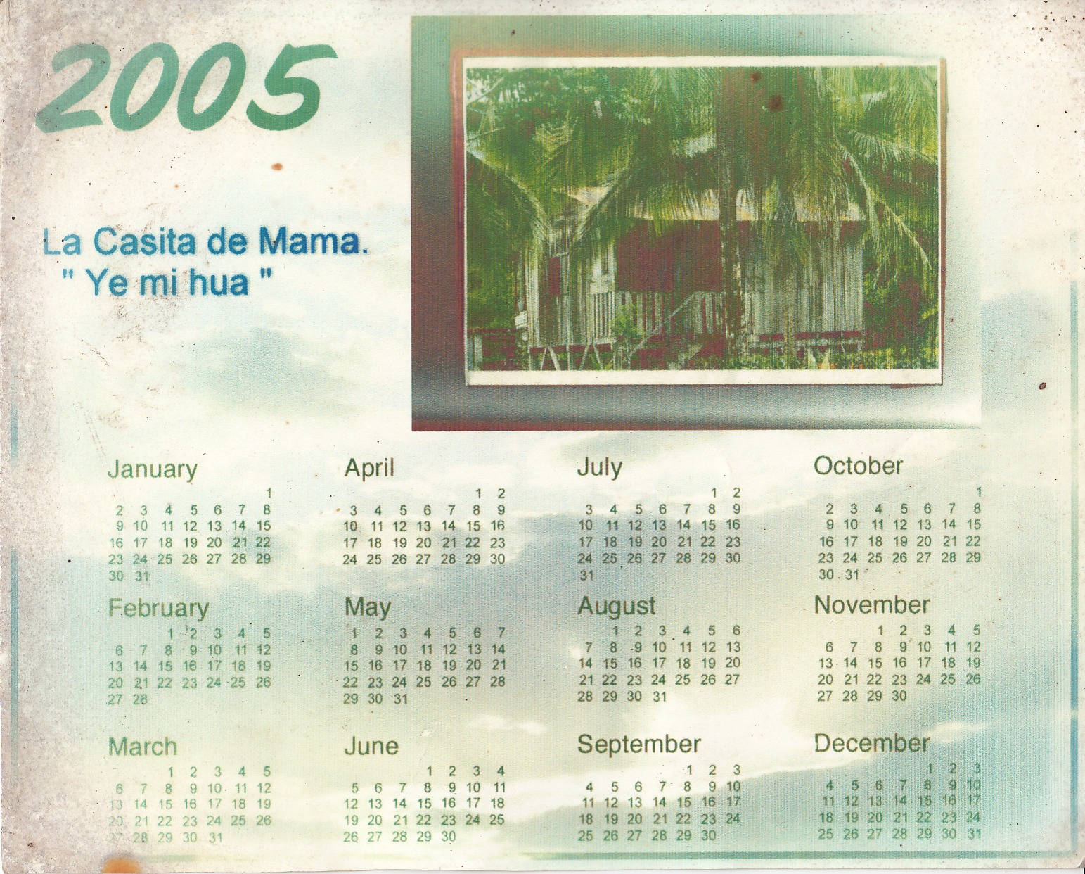   "Ye mi hua"   Playa Negra   1990   Casas tradicionales Caribeñas     Colaborador: Mauricio Salazar Salazar  CC_001_013  
