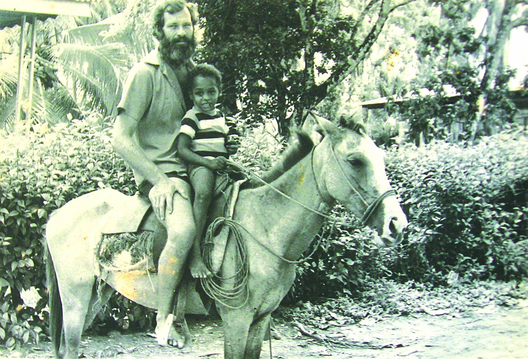 When I arrived to Caribe Sur: Mel Baker