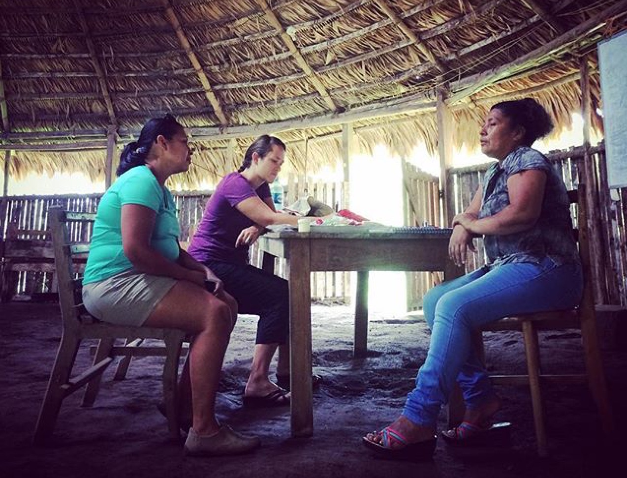 Tirza and Katie speak with Edith about the recommendations gathered at the Young Women's Institute in June 2016.