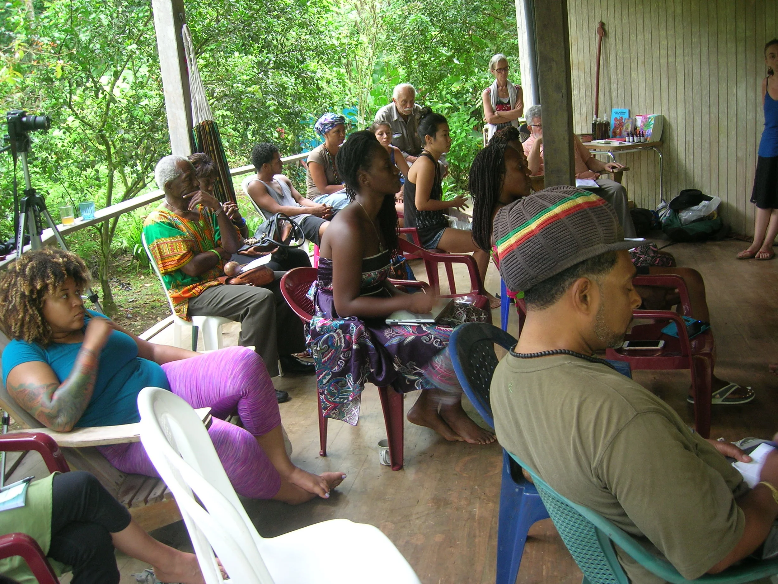 First Annual Afro-Botany Conference at Hidden Garden