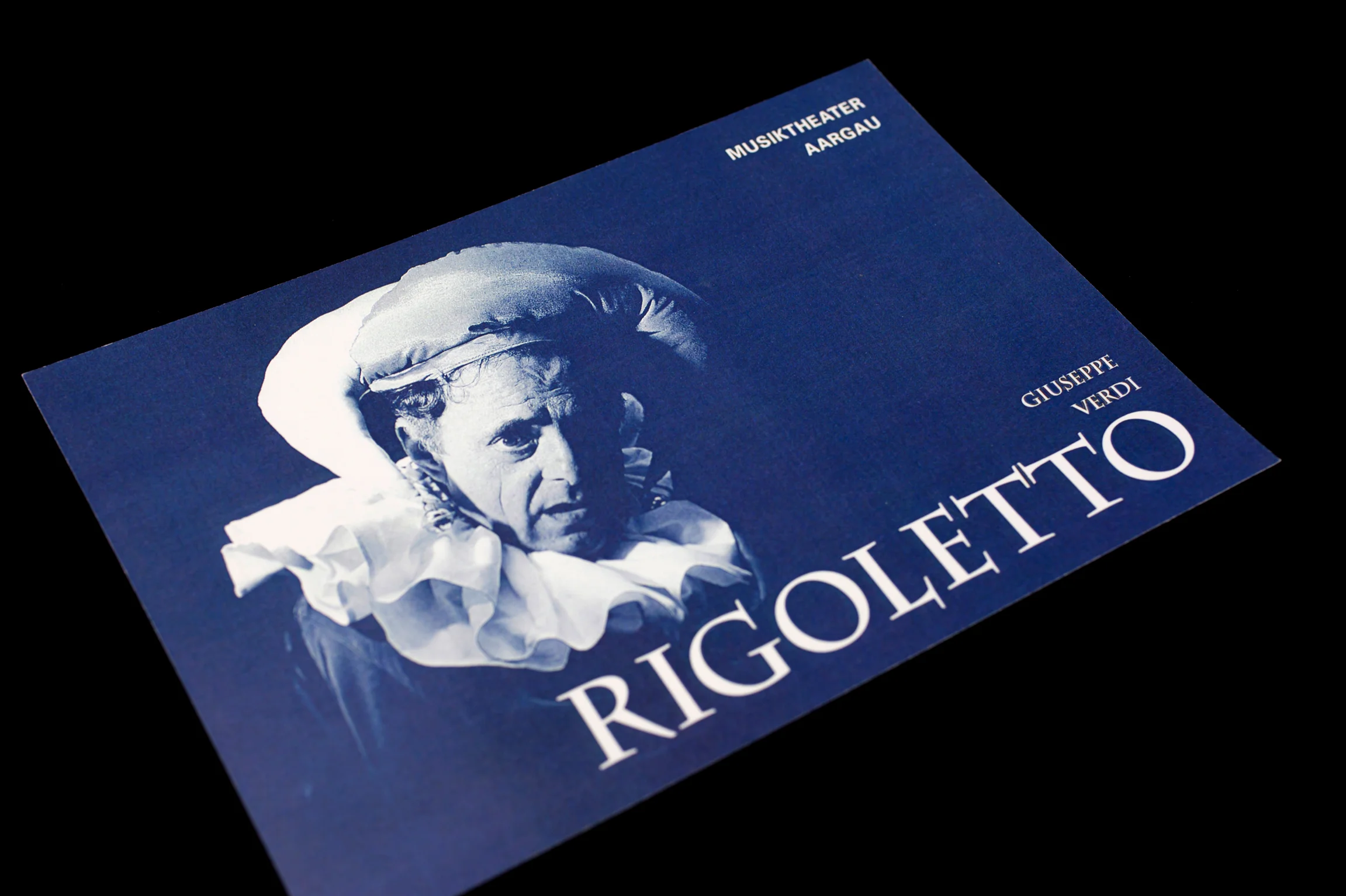 Plakatgestaltung für das Musiktheater Aargau