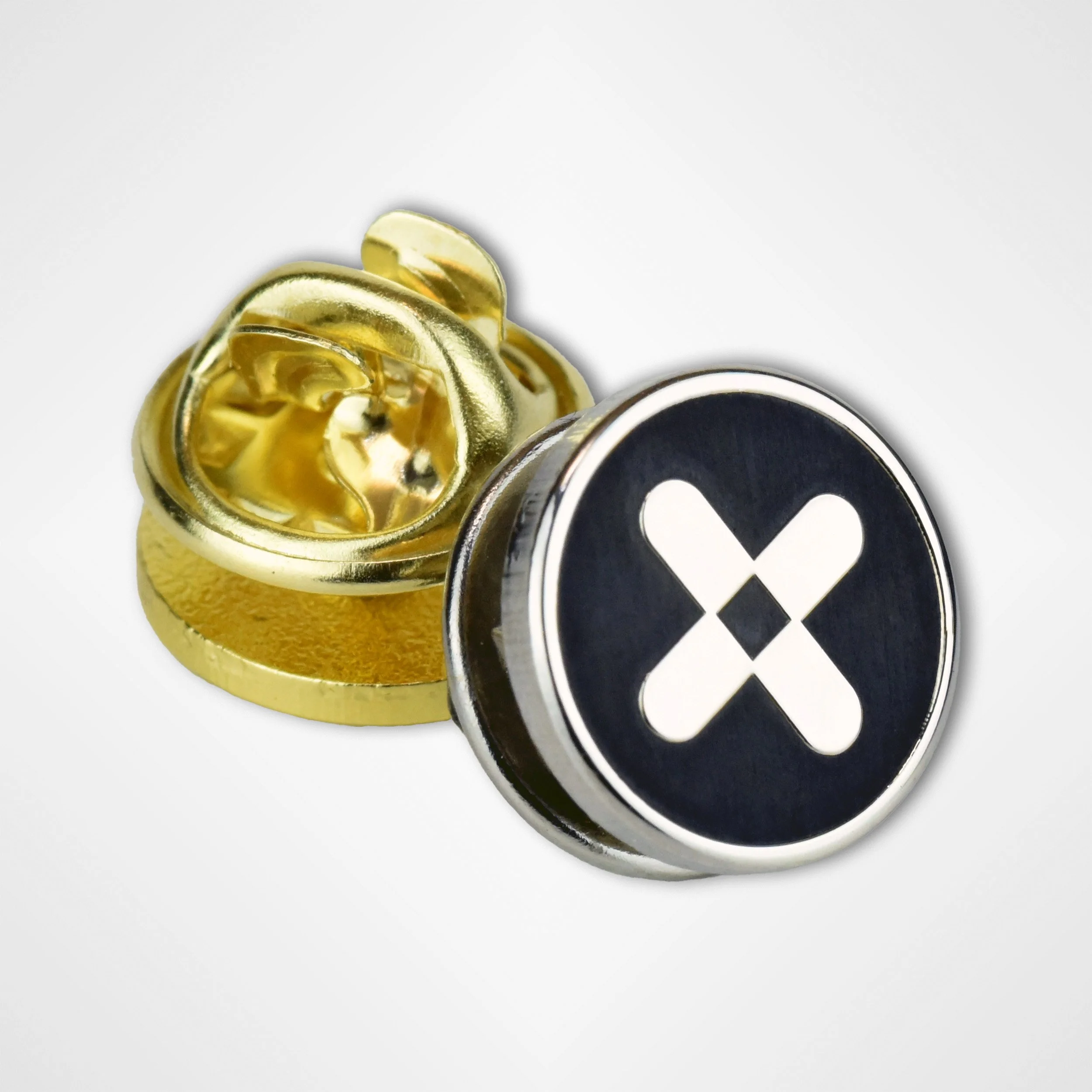 Charles Lethaby Silver & Black Enamel Pin – Limited Edition (250 Only)