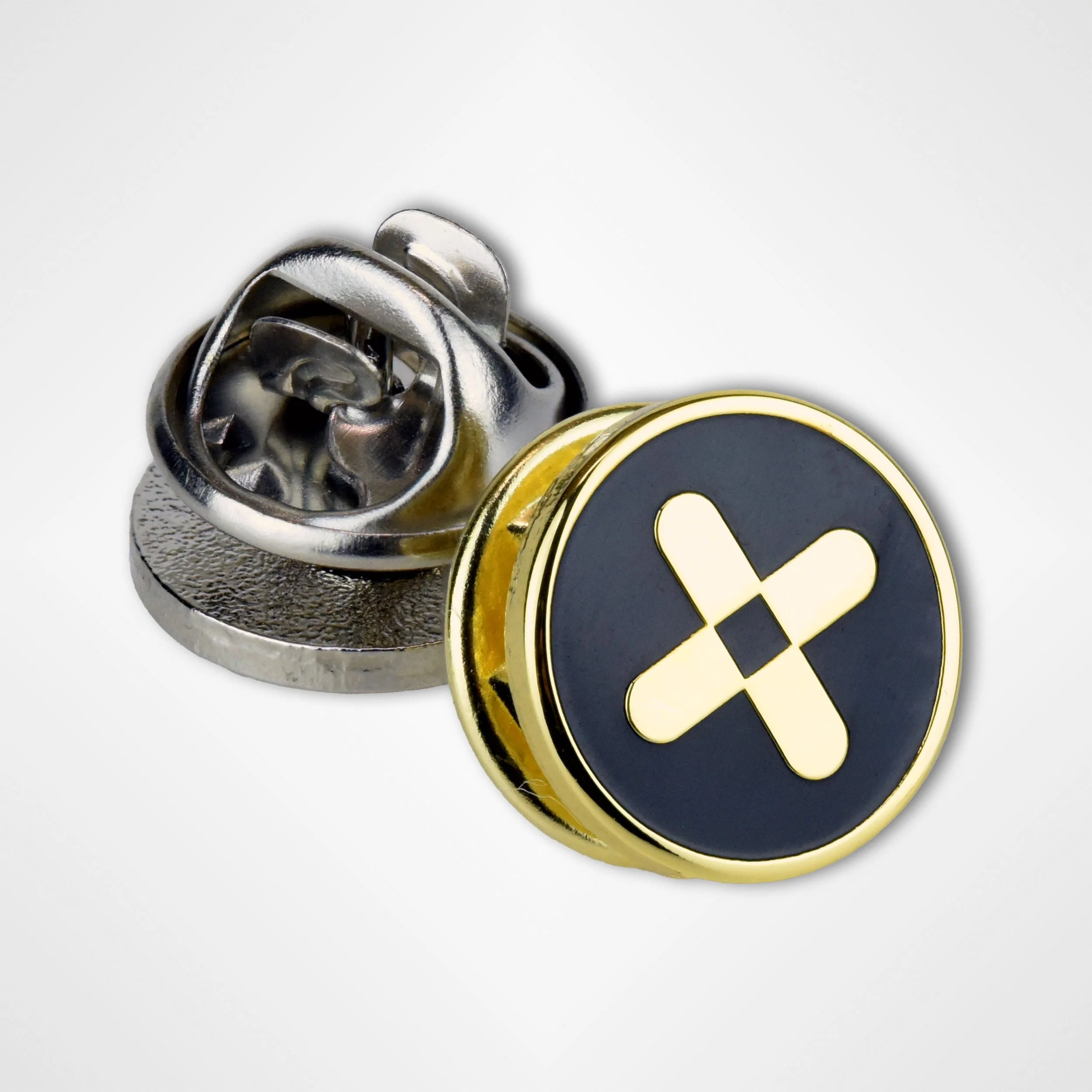 Charles Lethaby Gold & Black Enamel Pin – Limited Edition (250 Only)