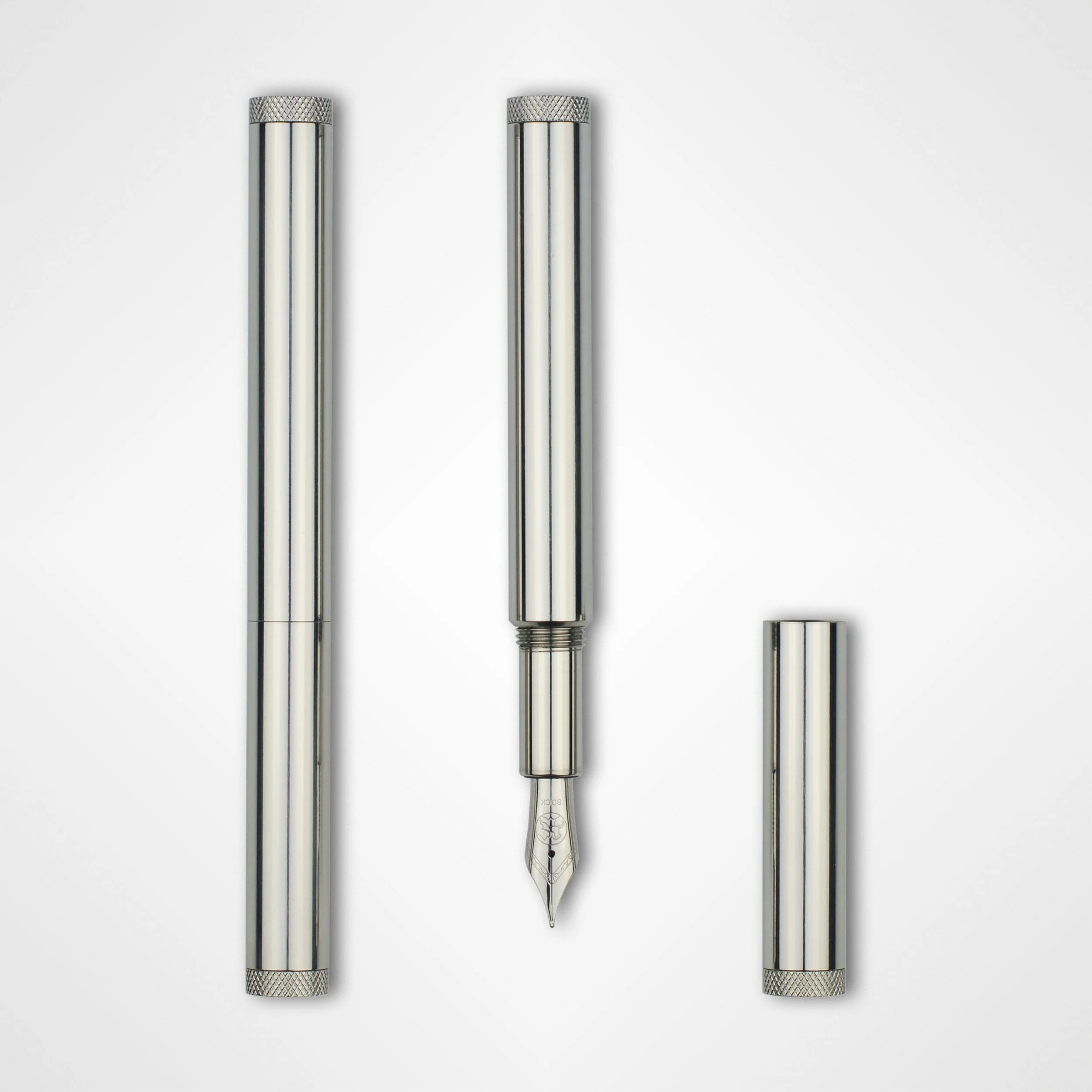 ION FOUNTAIN PEN STAINLESS STEEL