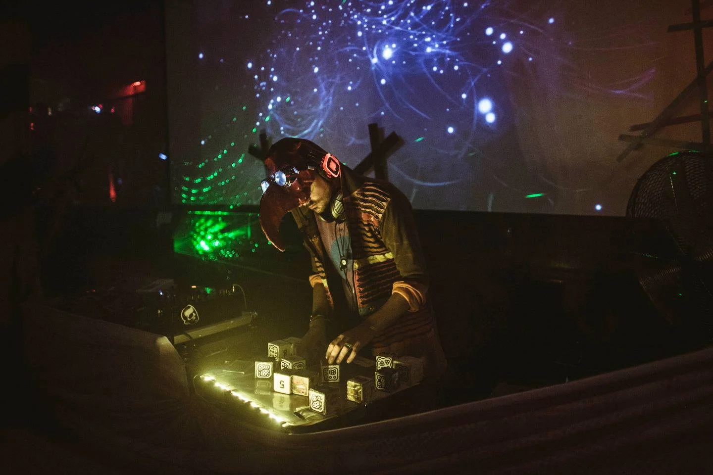 Haptic - and still no one understands how the cubes work - they just do!