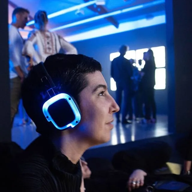 @cementfondu exhibition - An Appropriate Reaction
@fourminutestomidnight  thanks for the photo #art #immersiveart #Sydney #thingstodoinsydney #silentdisco headphones