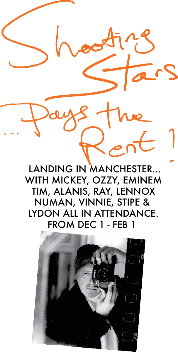 SHOOTING STARS PAYS THE RENT MANCHESTER