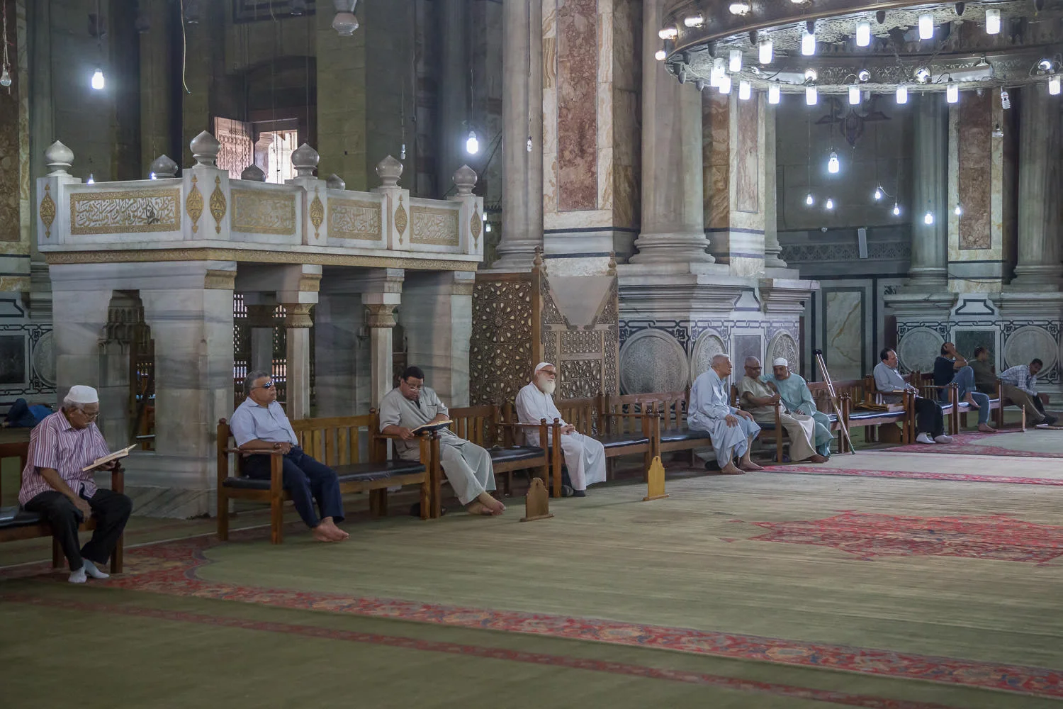 In a Mosque