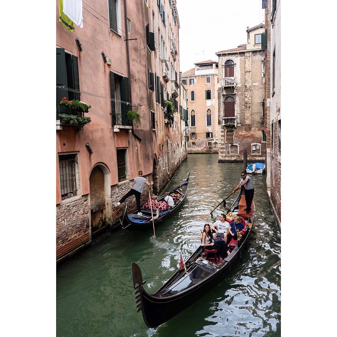 Venice during COVID&mdash;smaller crowds (which still means quite crowded at any other place). Gondolas have also reduced their capacity from 6 to 5 people&mdash;not due to COVID but due to &ldquo;overweight&rdquo; tourists (Americans?? 😁🍔). 

Veni