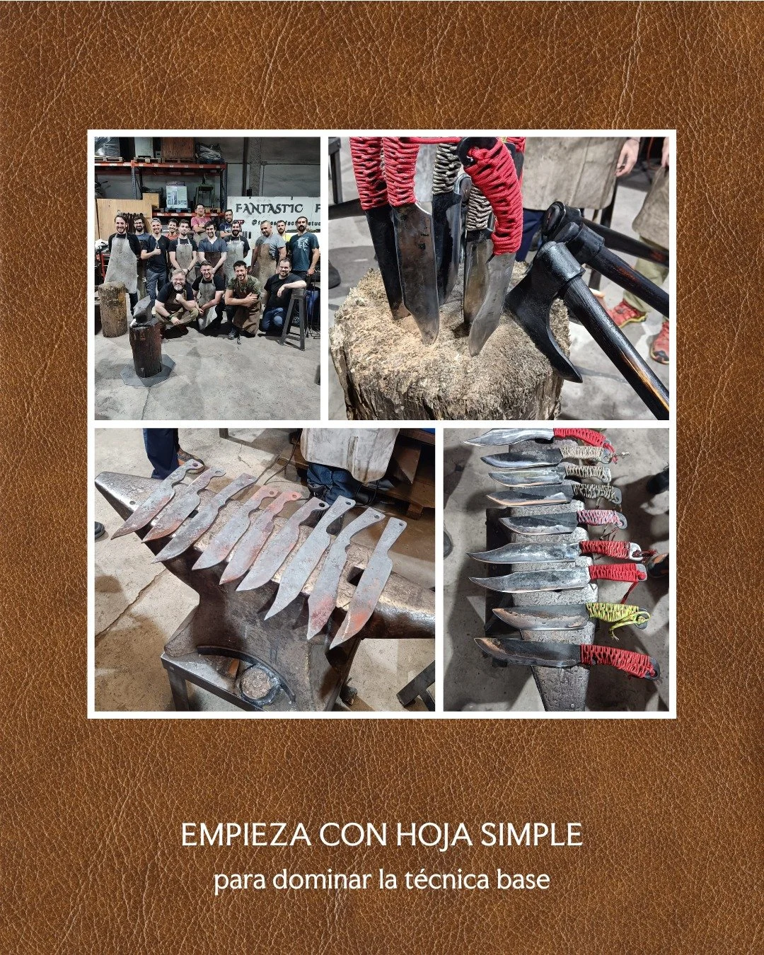 Si est&aacute;s dando tus primeros pasos en la forja, te recomendamos comenzar con una hoja de l&iacute;neas rectas y sin curvaturas complejas. Este tipo de dise&ntilde;o, como el cuchillo Pukko, permite enfocarte en el control del martillo, la simet