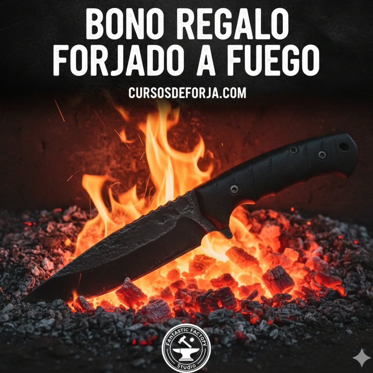 🔥BONO REGALO DE FORJA🔥 Vive la experiencia de Forjado a Fuego! Puedes regalar o comprar para ti un curso de forja de cuchillo, acero damasco, Hacha Vikinga, Lanza, Espada medieval, Pukko, rosas de forja... Cursos de 4h , 8h, 2-3 d&iacute;as. formac