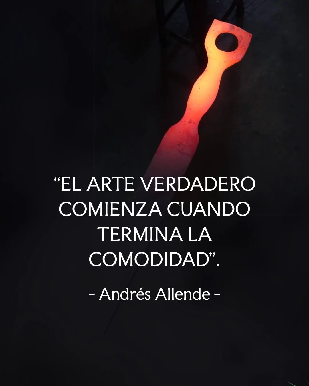 Forjar es estar fuera de la zona c&oacute;moda. Requiere precisi&oacute;n bajo presi&oacute;n, constancia cuando el cuerpo pide parar, y mente clara en medio del ruido.

Pero en esa incomodidad surge lo aut&eacute;ntico. El aprendizaje, la t&eacute;c