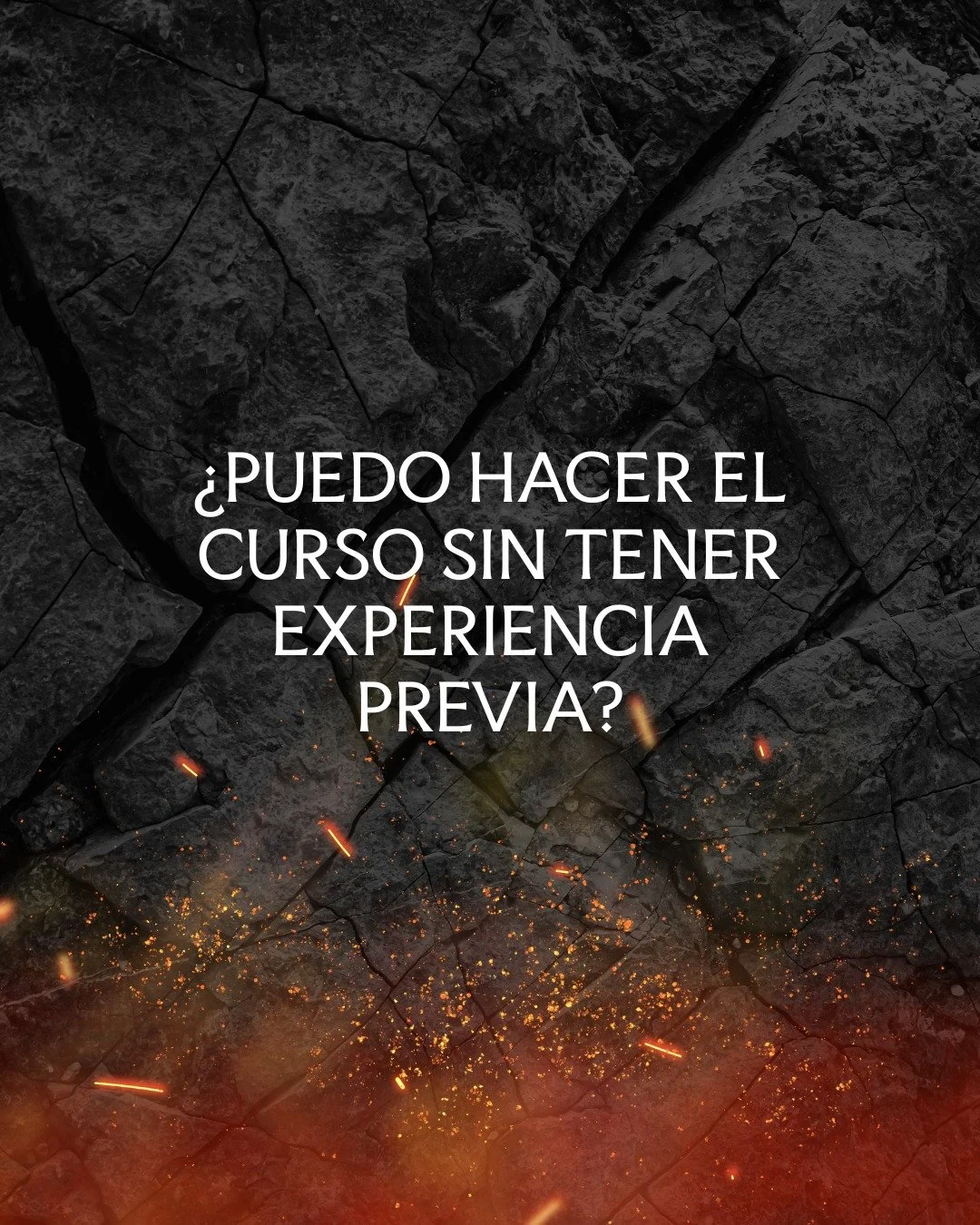 Nuestros cursos est&aacute;n dise&ntilde;ados para personas como t&uacute;, que tienen curiosidad, ganas de aprender y cero experiencia previa en forja. Lo &uacute;nico que necesitas es venir con ropa c&oacute;moda, botas resistentes y muchas ganas d