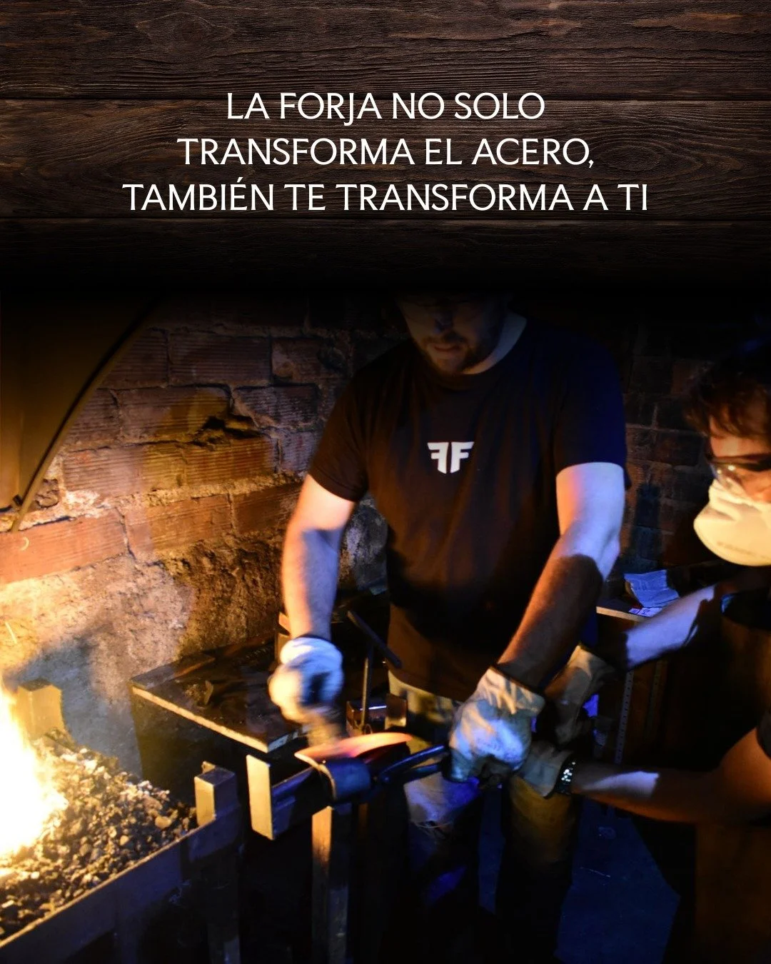 El oficio de forjar va m&aacute;s all&aacute; de lo artesanal. Desarrolla la paciencia, mejora el enfoque y ayuda a desconectar del ritmo acelerado del d&iacute;a a d&iacute;a.

Golpear acero tambi&eacute;n golpea el estr&eacute;s. En el calor del ta