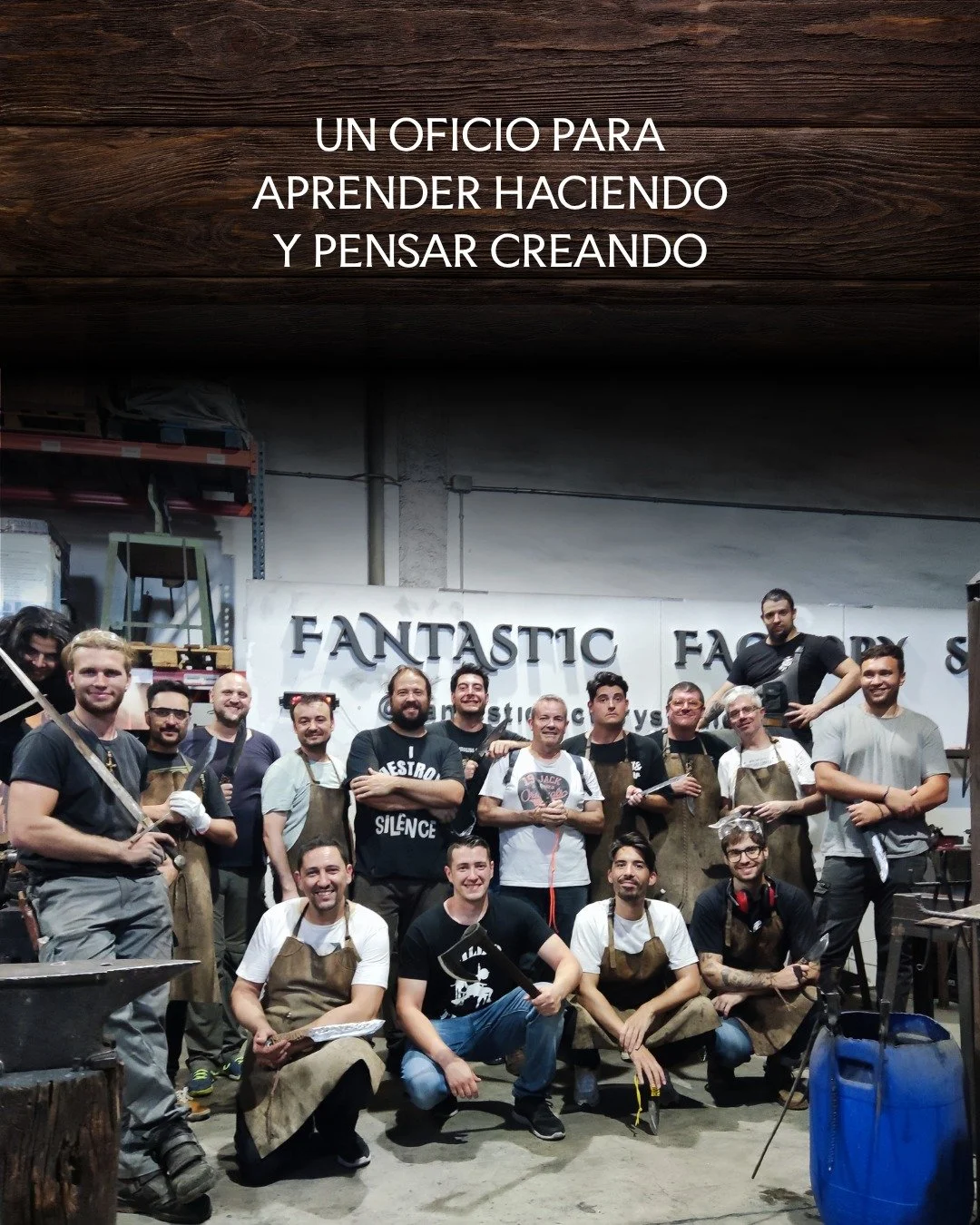 La forja es una pr&aacute;ctica que obliga a conectar cuerpo y mente. Mientras das forma al metal, desarrollas habilidades t&eacute;cnicas y entrenas tu capacidad de tomar decisiones concretas en tiempo real.

El error ense&ntilde;a tanto como el aci