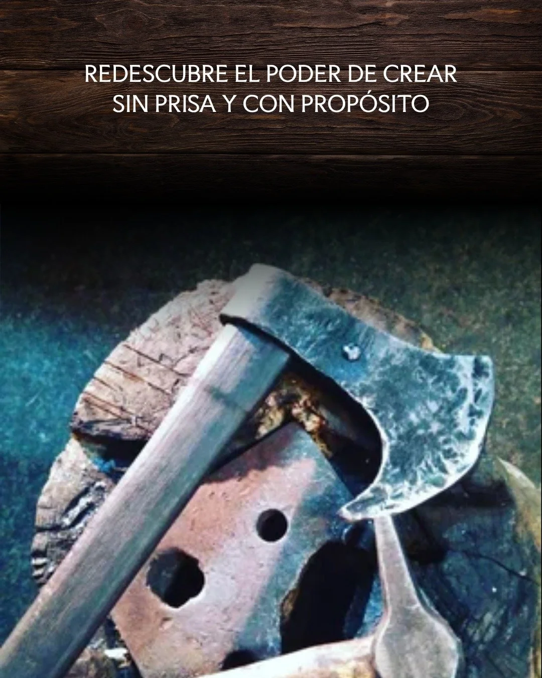 ⏳ En un mundo de inmediatez, la forja te obliga a desacelerar. Aqu&iacute; no hay atajos: cada paso importa, cada fallo ense&ntilde;a, cada resultado requiere espera. Y en esa espera, vuelves a encontrar el valor de hacer algo bien.

🔥 Terminar una 