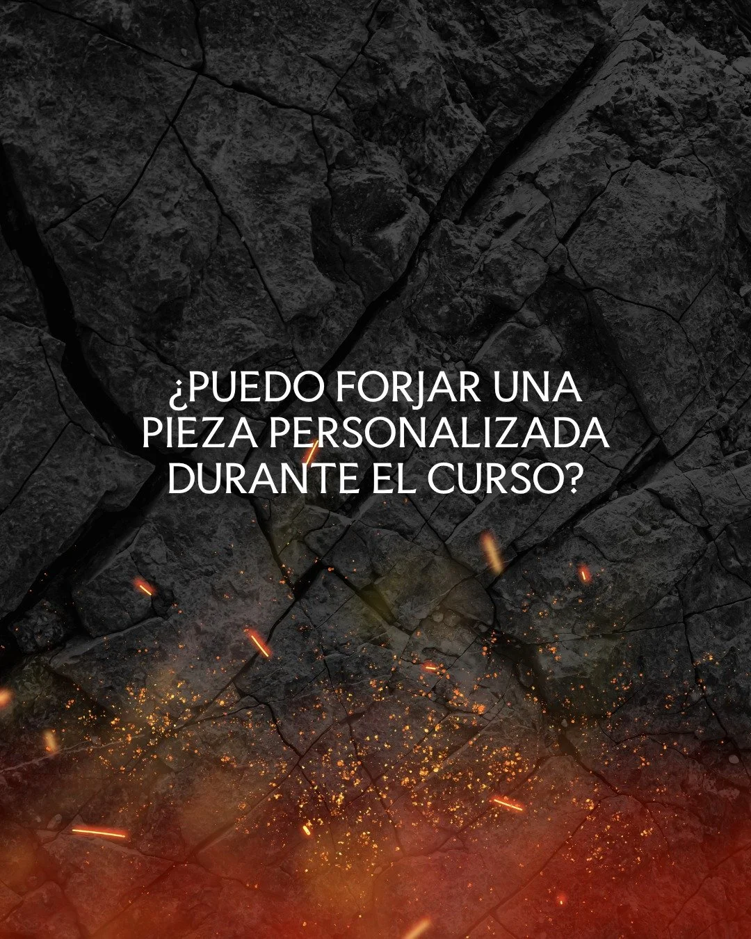 📦 S&iacute;. Si ya tienes experiencia previa o has hecho varios cursos con nosotros, puedes acceder a niveles m&aacute;s avanzados donde trabajamos sobre tu idea personal. Desde un cuchillo espec&iacute;fico hasta una herramienta con valor emocional