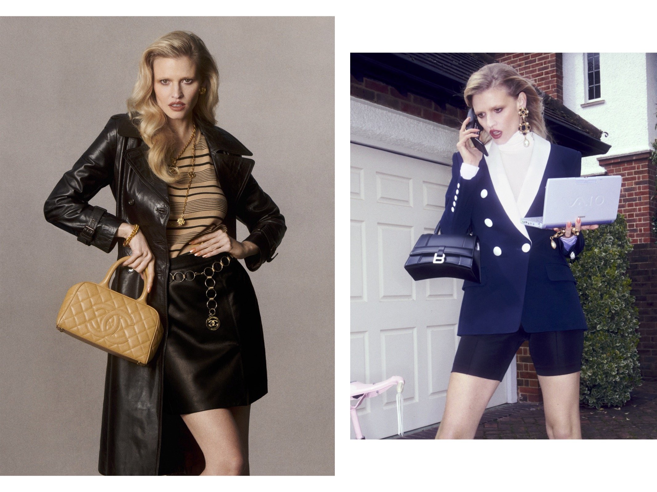 Lara Stone x Charlotte Wales Fashion Direction /Styling