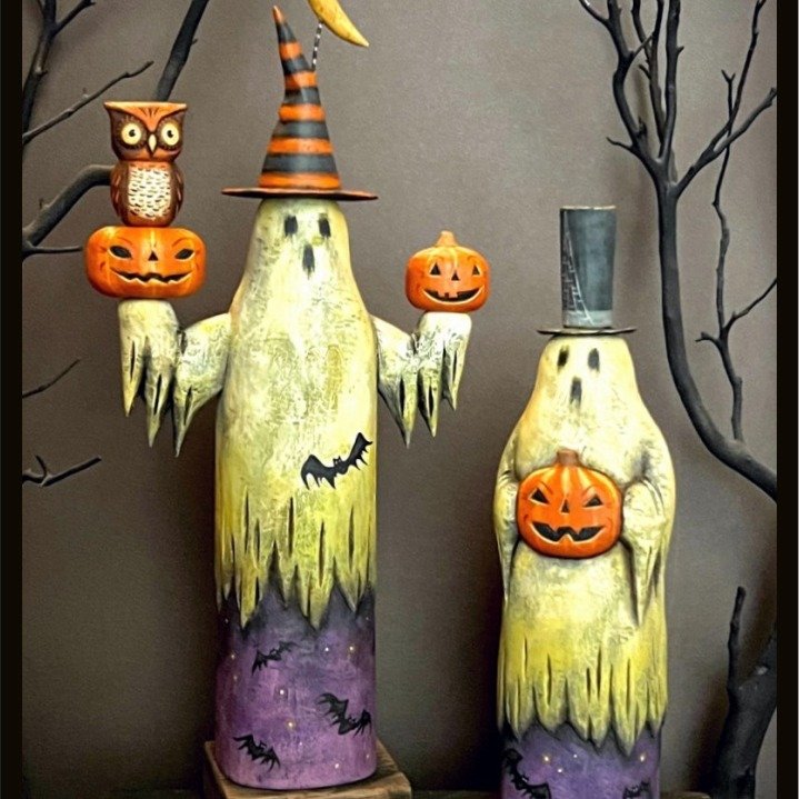 Last Call for Halloween! .. Thank you to all of you who have placed an order on this year's Halloween designs. Spots are about full, so this is last call. 

If you would like to add any of this year's designs to your collection please place your orde