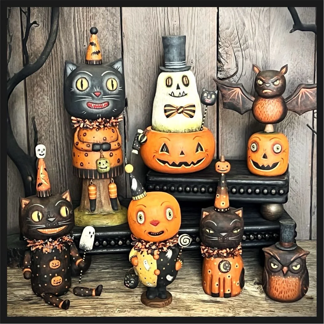 October is here! ✨🎃✨ 

I love this month and all of the silly characters that join in the countdown to the 31st. 

New Halloween carvings have been added to my gallery. Stop by and see what&rsquo;s new! 

#halloween #trickortreat #spookyseason #greg