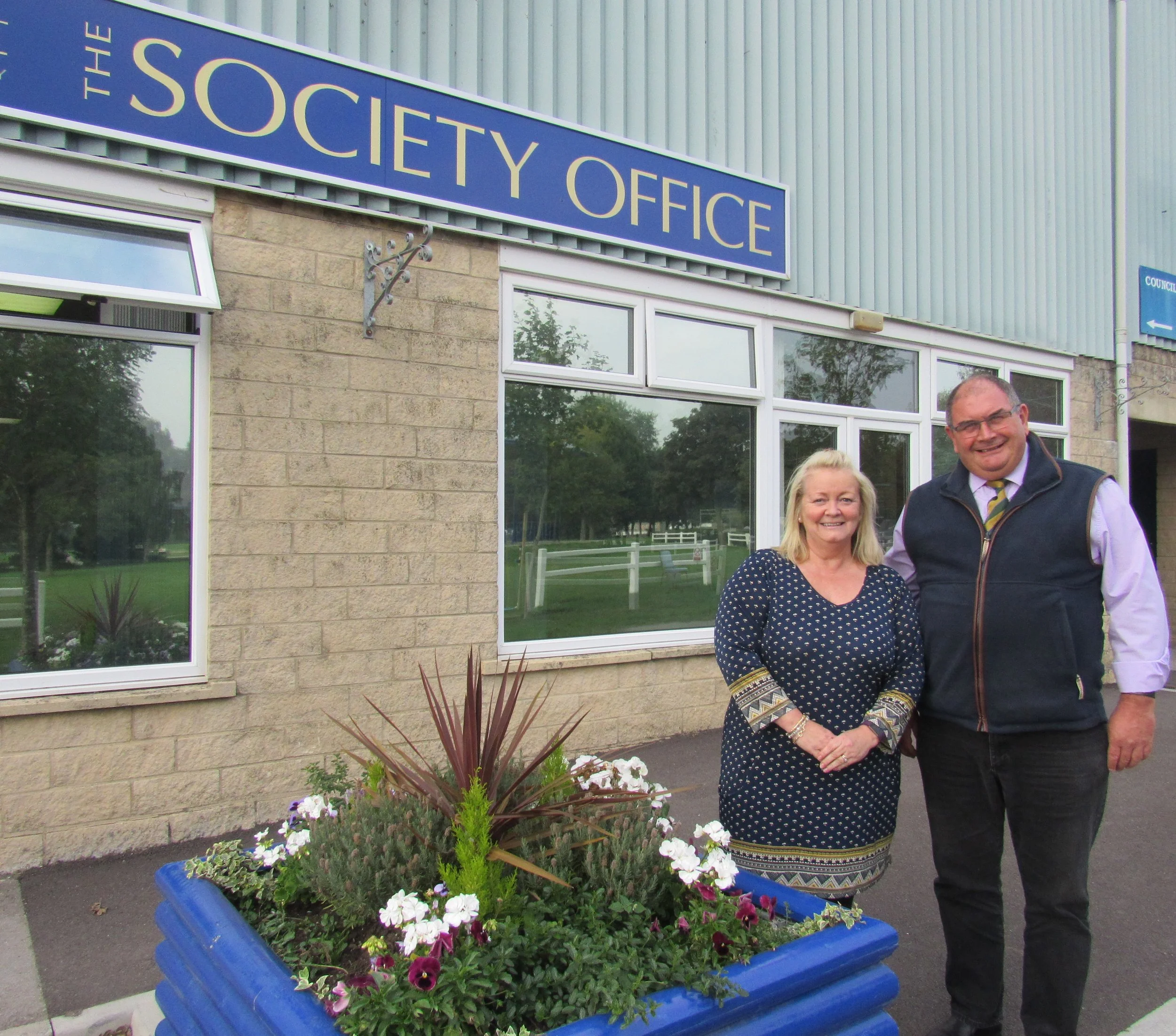 Debbie Howarth and Rupert Cox at the B&W Society Office.jpg