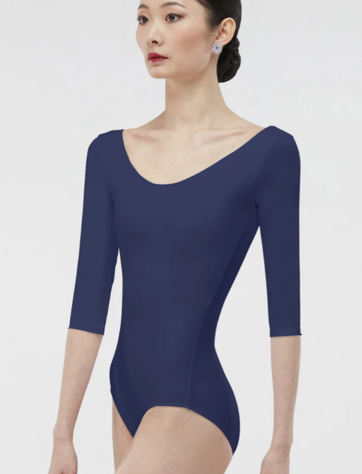 Wear Moi Arabesque Large Navy Leotard