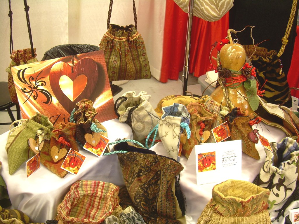 Some of these bags have been sold, but they will be 10% off today.