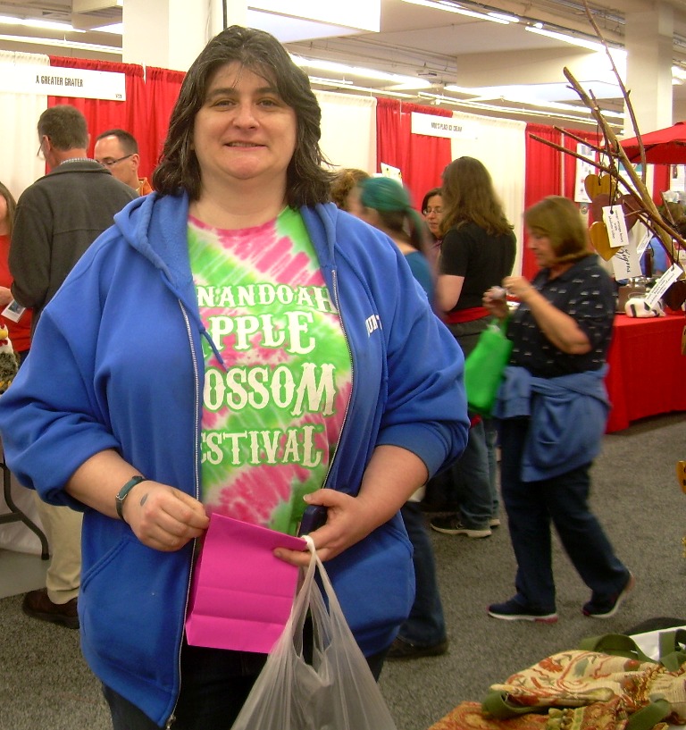 Tina, thank you so much for visiting my website and searching my booth out at the expo. I love that!