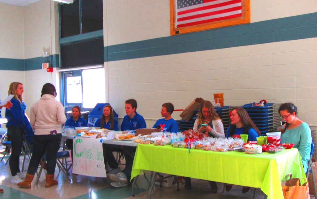 student volunteers