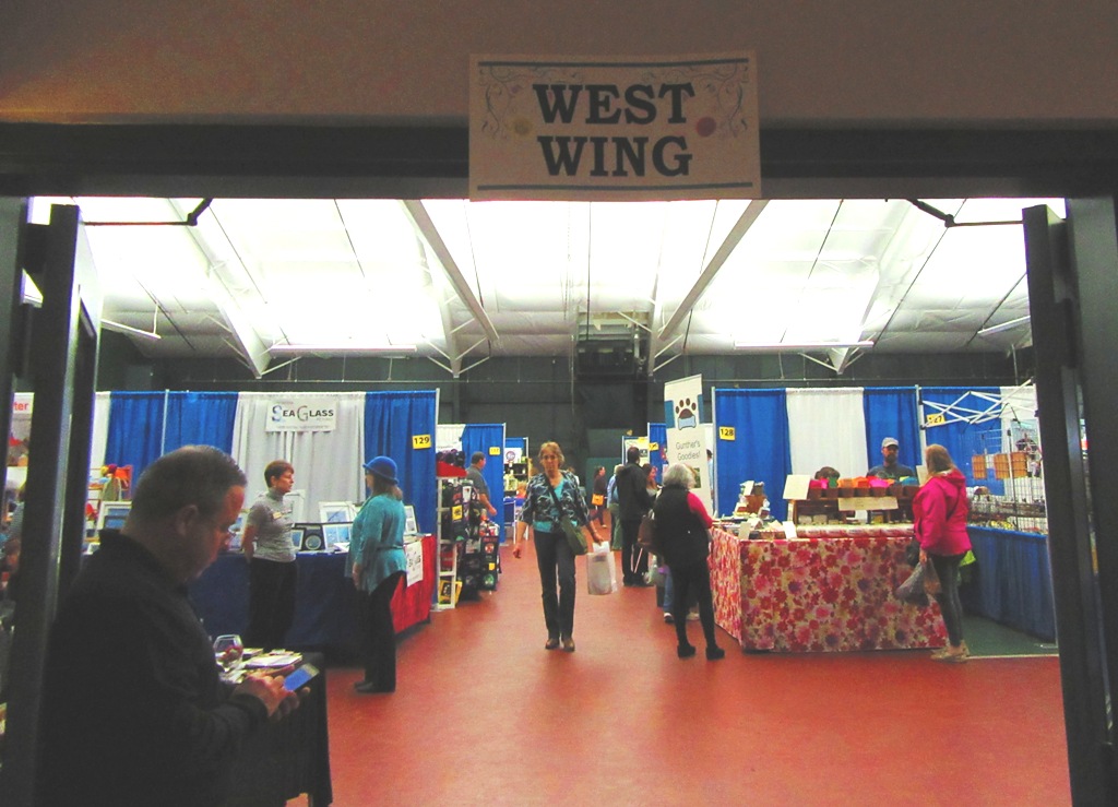 The West Wing is where my booth was located.