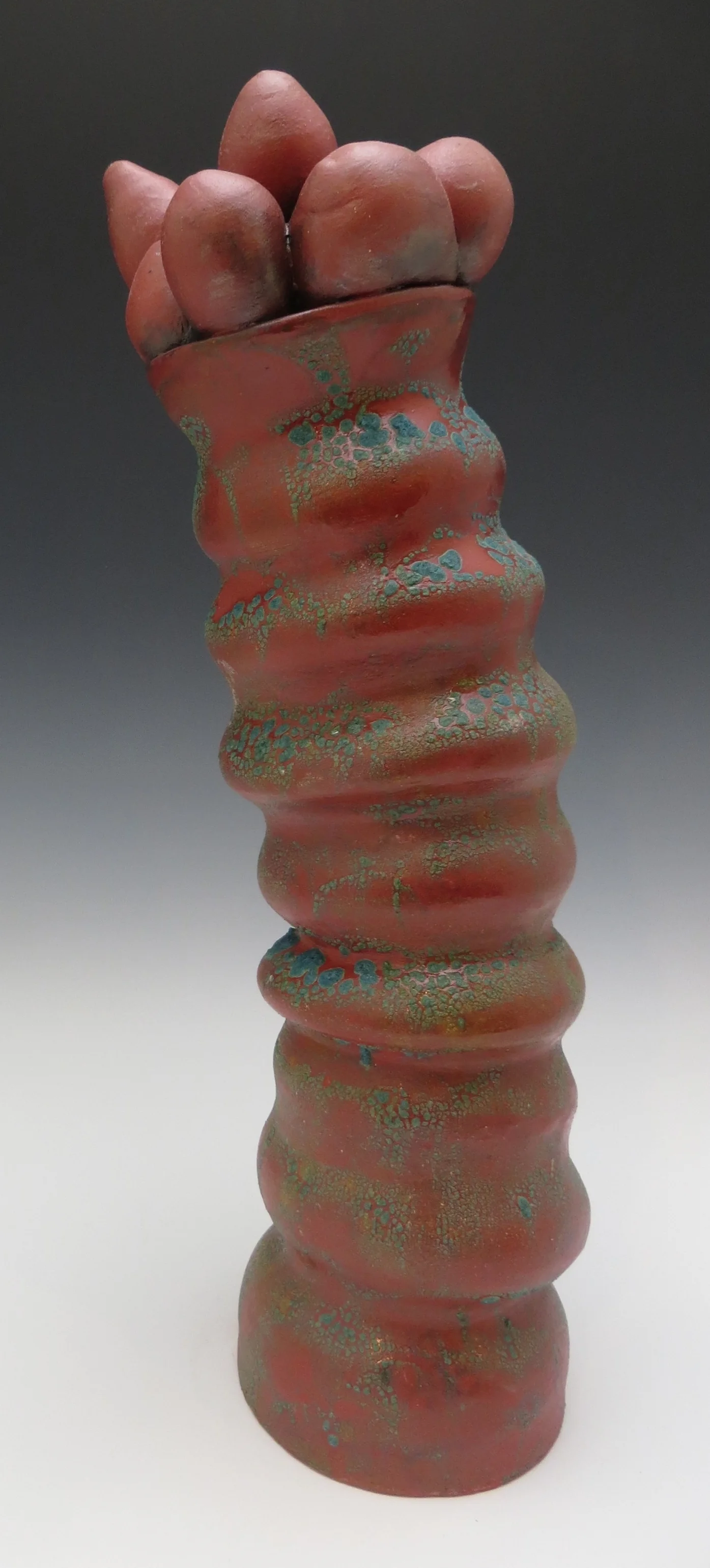 Double Red Spring (tall - detail)