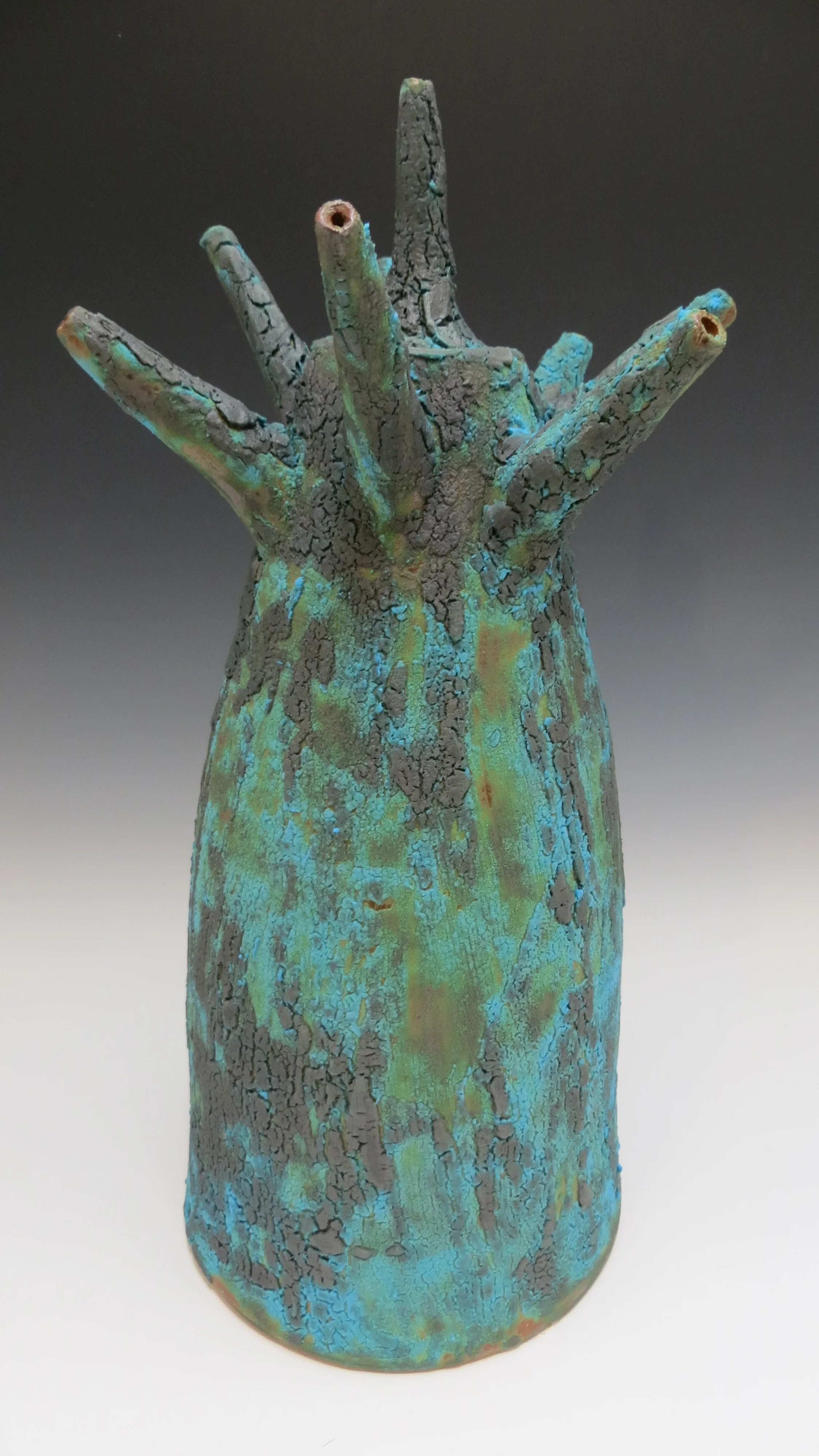 Turquoise Crowned Jar