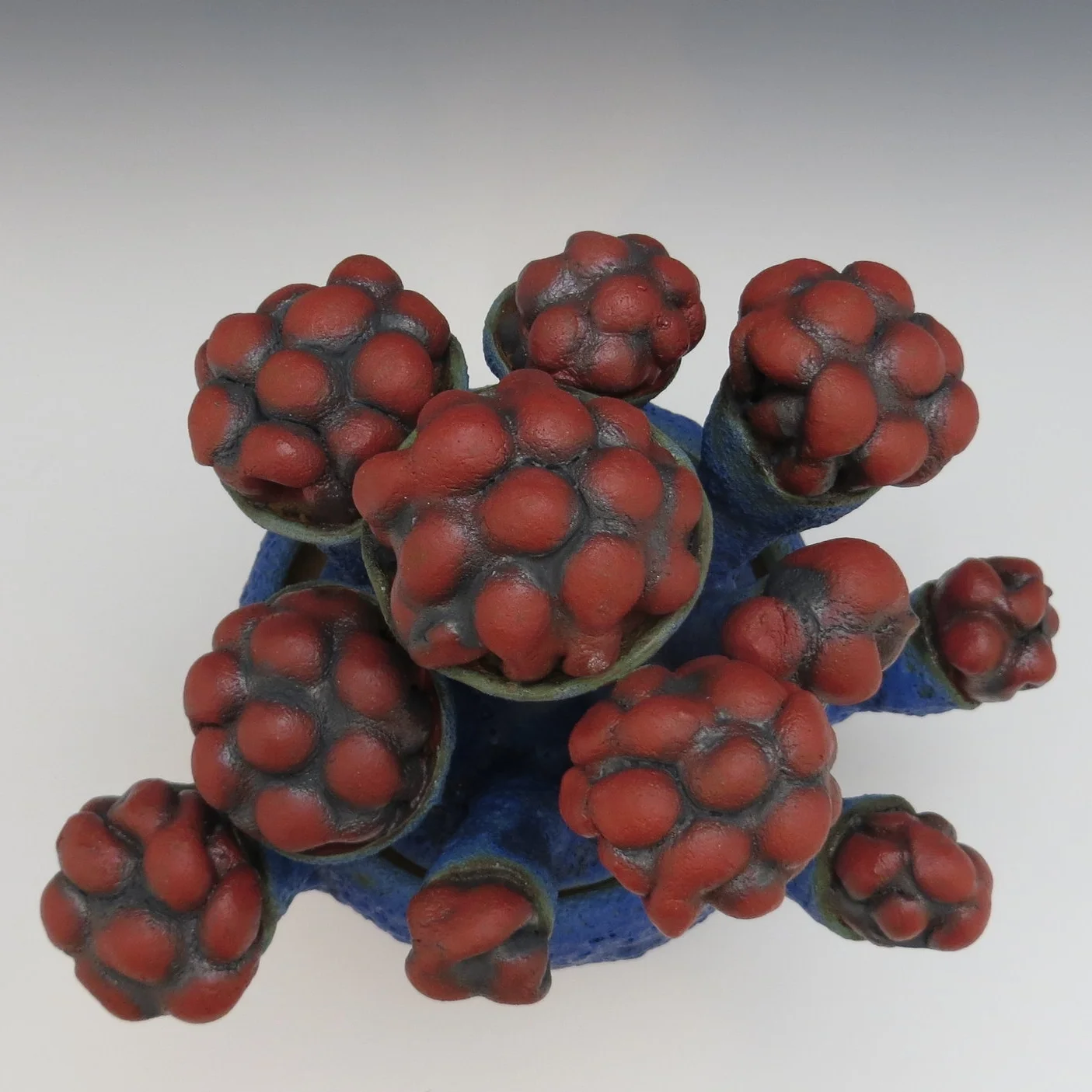 Red/Blue Oasis Jar  (detail)