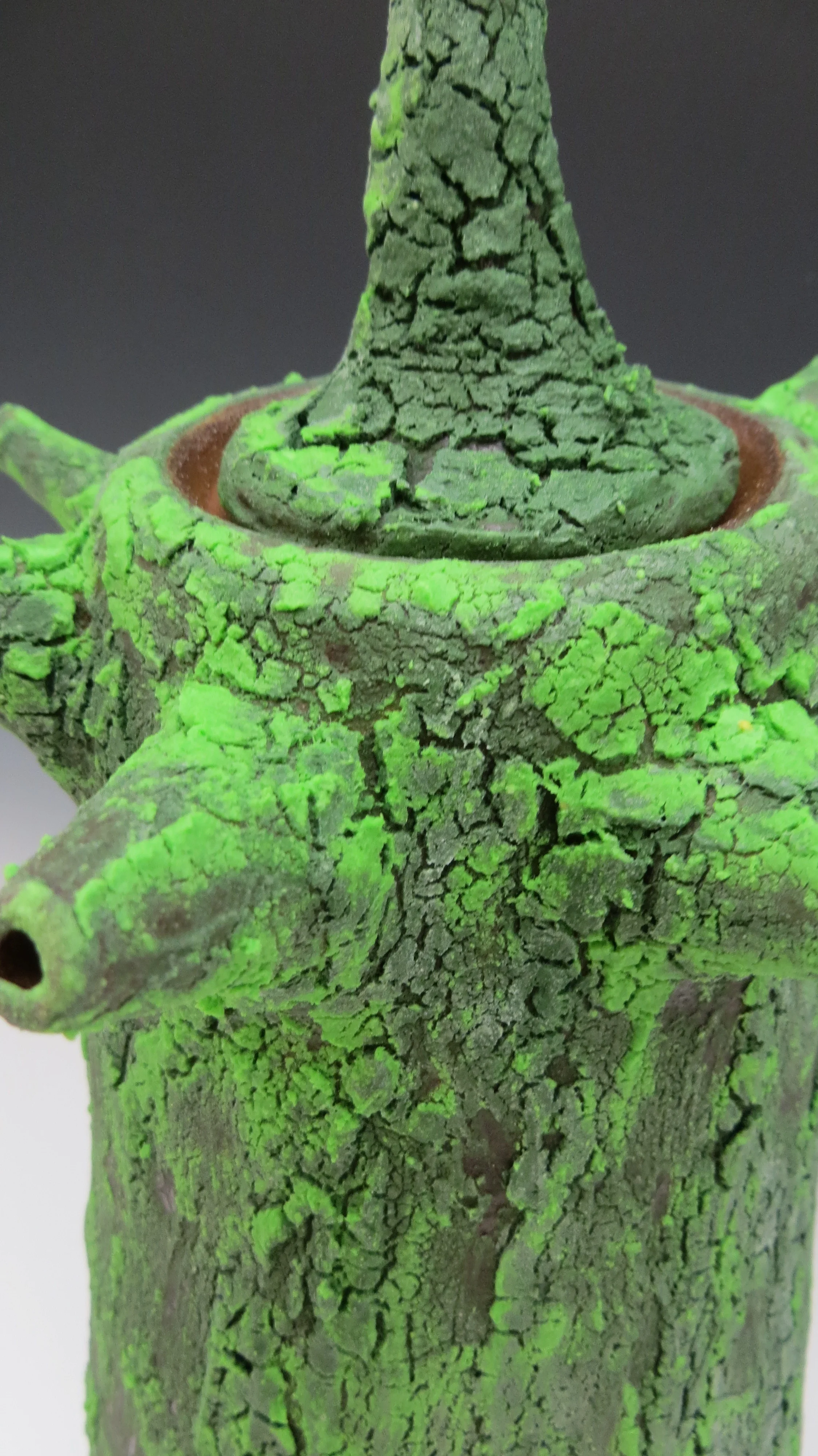 Green Crowned Jar   (detail)