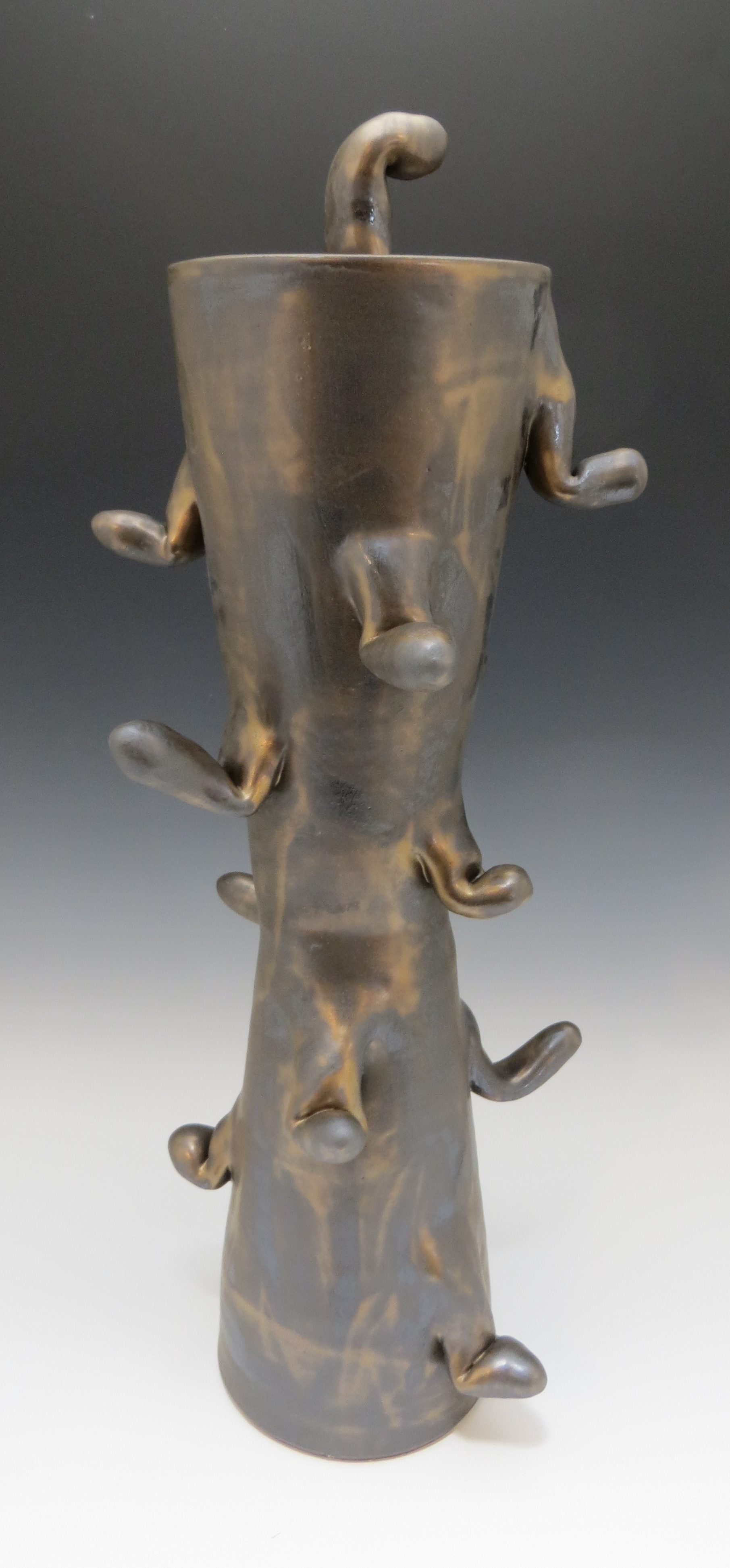 Covered Bronze Urn I