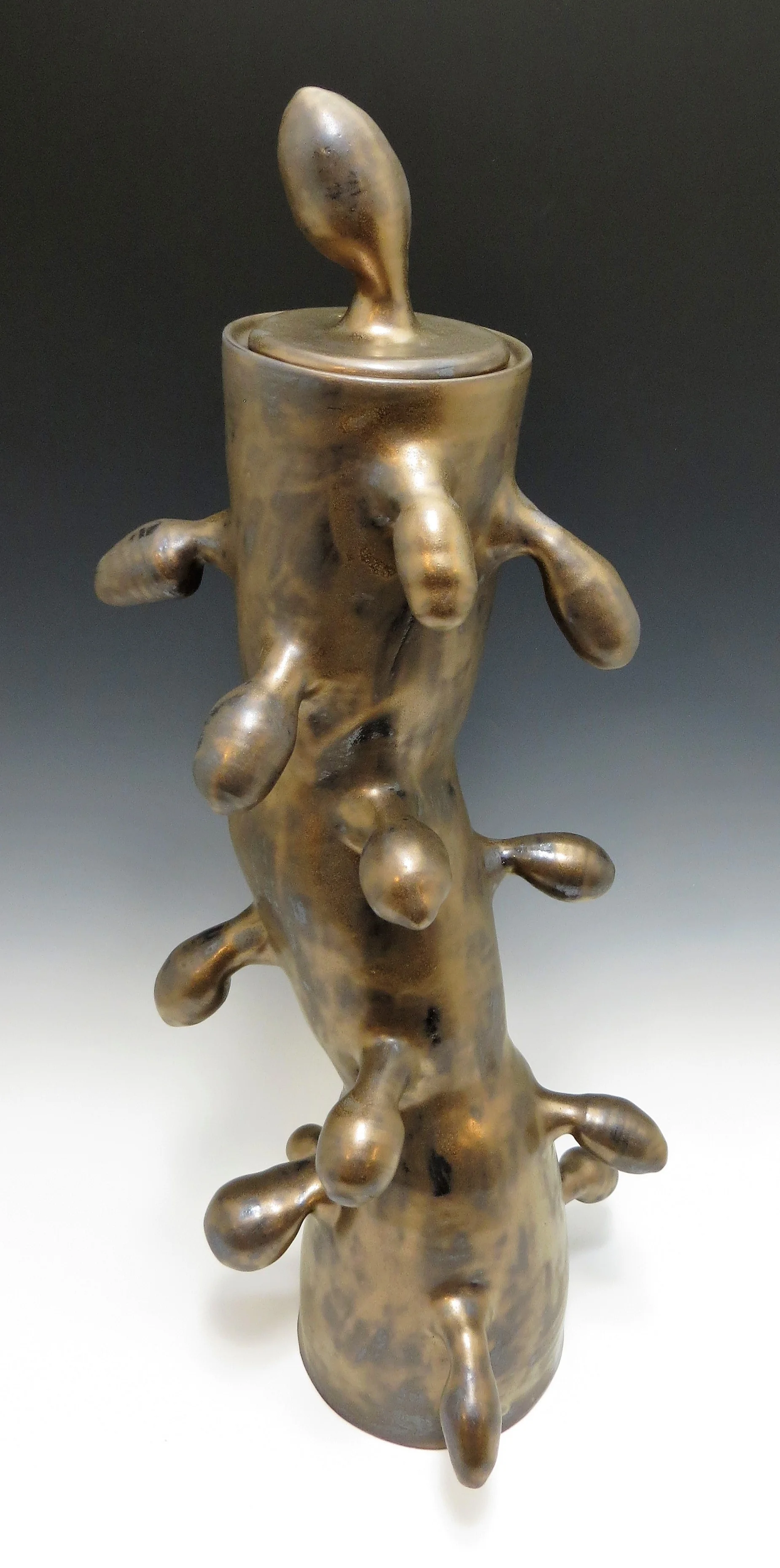 Covered Bronze Urn II