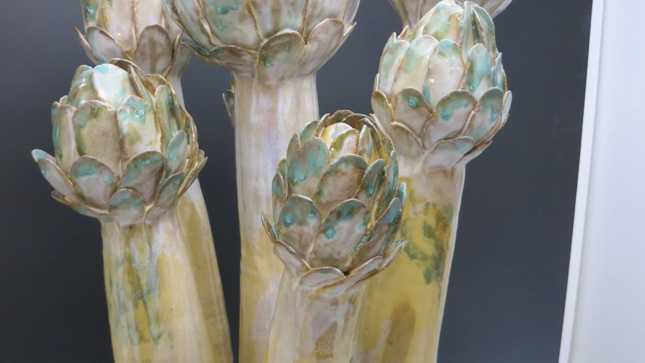 Big Flora Jar (detail)