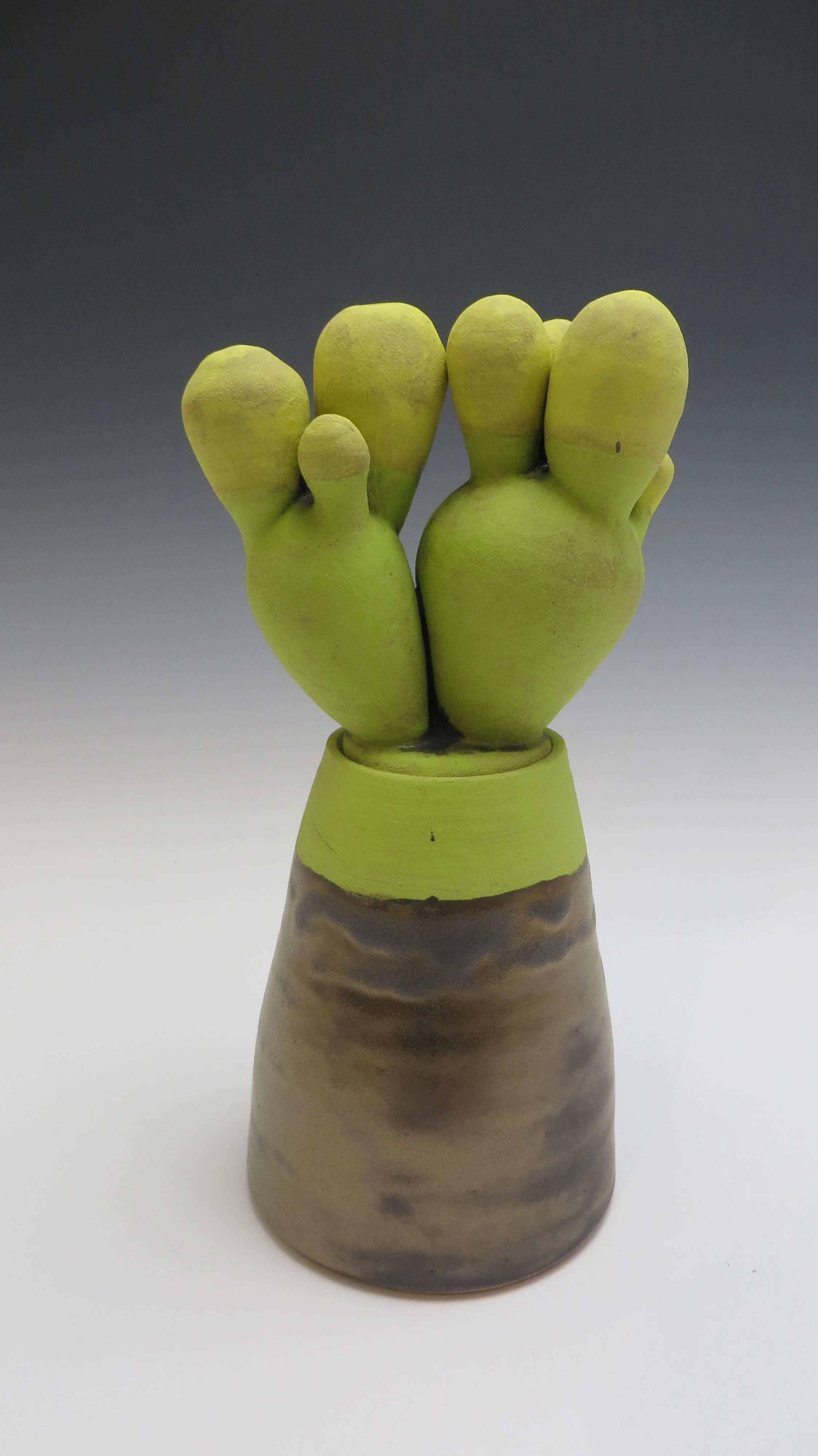 Bud Jar Series: Yellow-Green No. 2