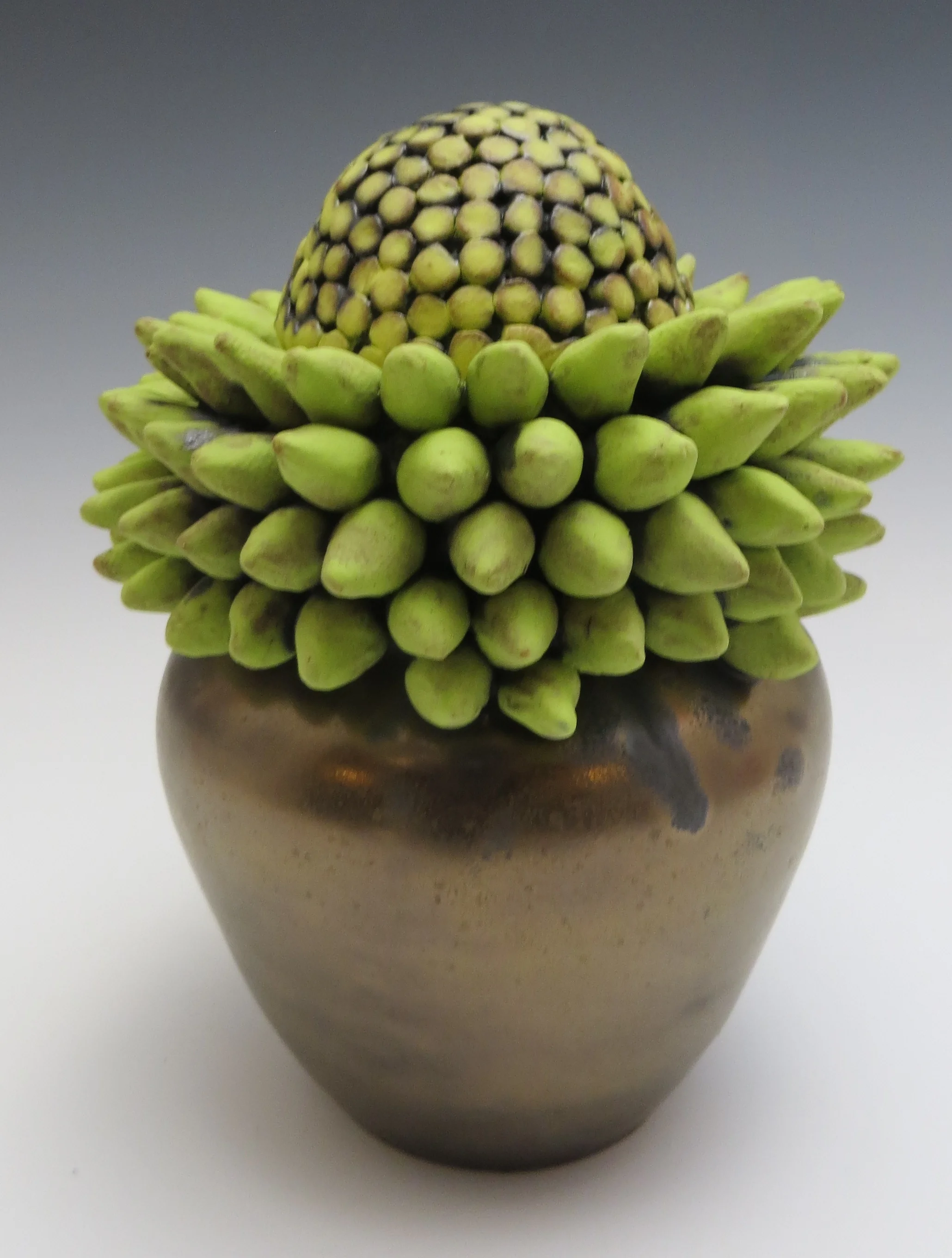 Bud Jar Series: Yellow-Green No. 3