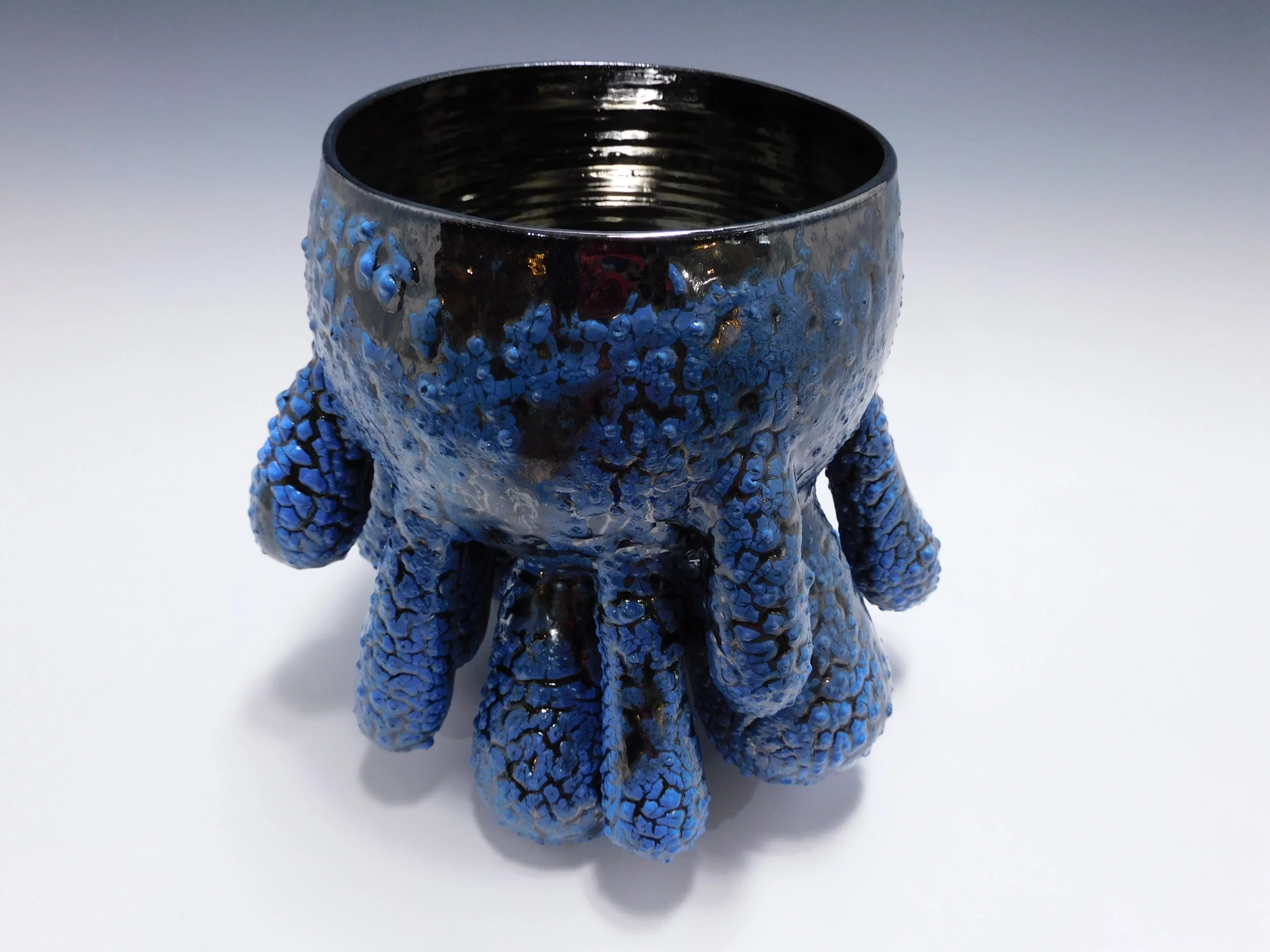 Bowl Series: Blue on Palladium