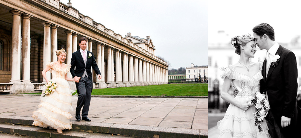 Wedding at The Old Royal Naval College, Greenwich. Photography by Mitzi de Margary. 