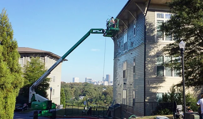 Hill Street Lofts Pressure Washing and Painting
