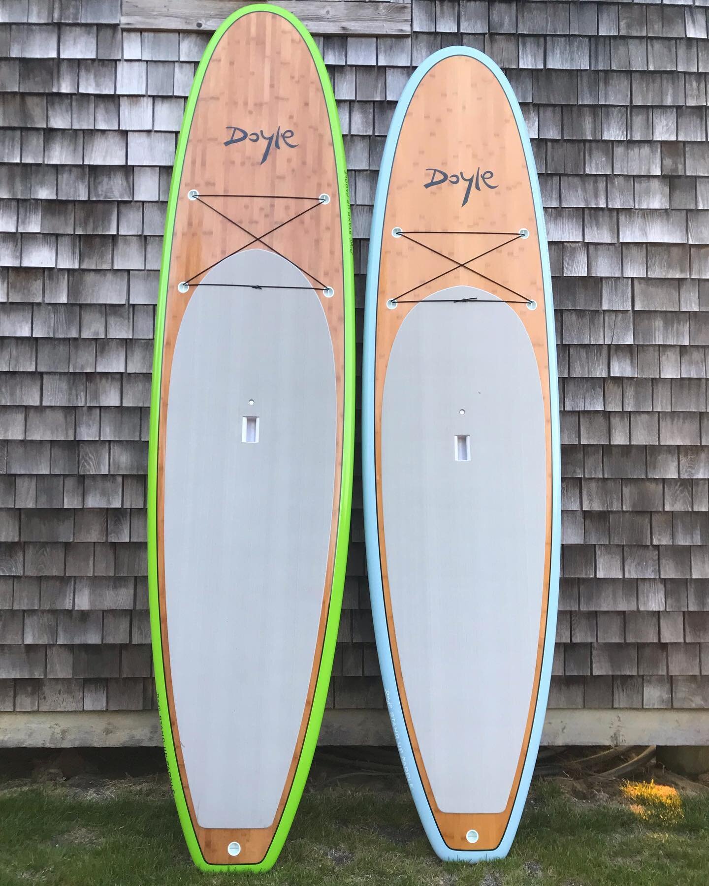 Aloha Friday! Some new gems to kickoff the weekend! 11&rsquo; &amp; 10&rsquo;6&rdquo; Bamboo Paddleboards available. Doyle has been one of our regular stocks since 2011! Great durability, design and glide 👍🏻 Board &amp; paddle packages available co