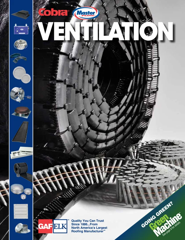 GAF-ELK Ventilation – Brochure Cover
