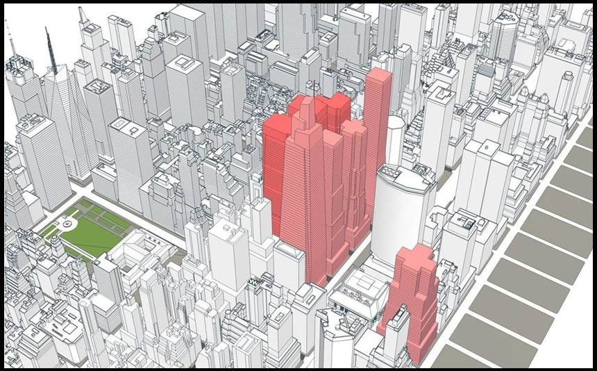 East Midtown: Potential TDRs from All Existing & Proposed Landmarks