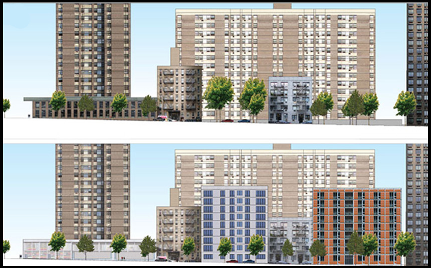 Phipps Plaza South: Rezoning for New Infill Affordable Housing and Adaptive Re-use of Ground Floor