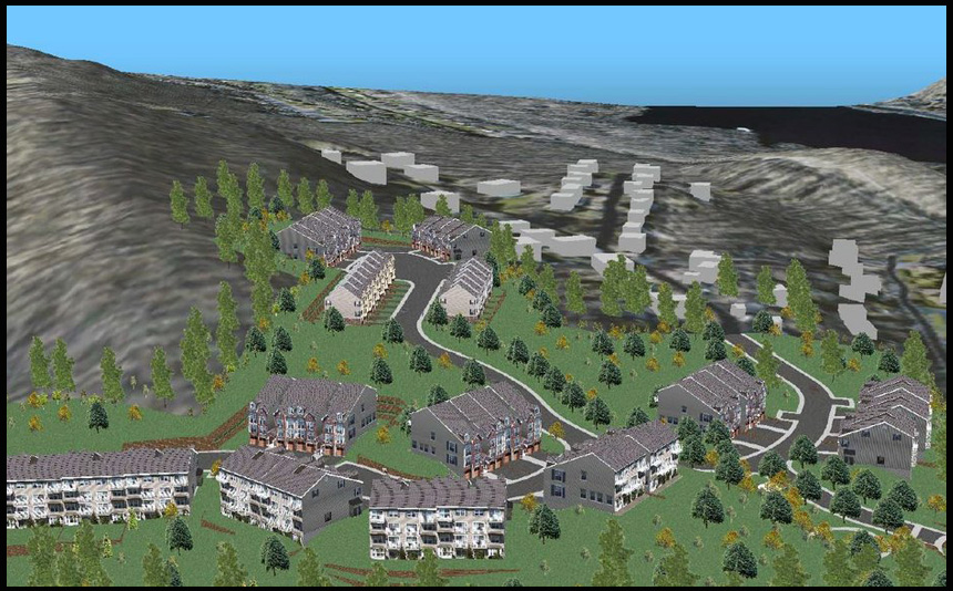 Denville Development: 3D Model/Site Plan Analysis